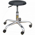 CUTTY PU ESD állítható magasságú, poliuretán (PU) borítású támlanélküli szék, ülőke