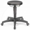 STOOL 15 állítható magasságú, poliuretán (PU) borítású támlanélküli szék, ülőke